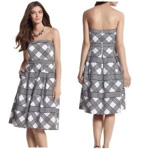 White House Black Market Fit and Flare Dress